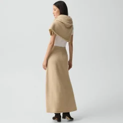 Knit Pull-On Skirt in Astor Wool