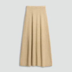 Knit Pull-On Skirt in Astor Wool