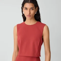 Layered Mini Dress in Admiral Crepe