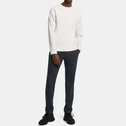 Long-Sleeve Tee in Stretch Jersey