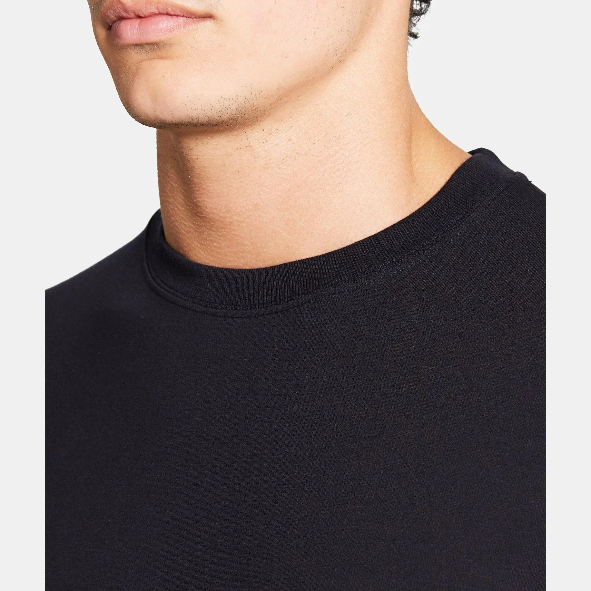 Long-Sleeve Tee in Stretch Jersey