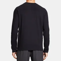 Long-Sleeve Tee in Stretch Jersey