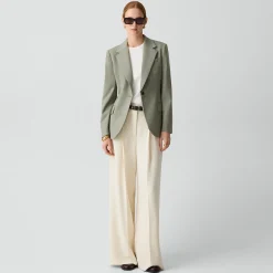 Lynnia Blazer in Wool Gabardine