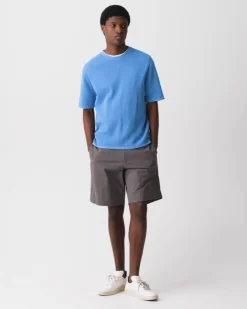 Mesh Tee in Cotton