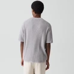 Mesh Tee in Cotton