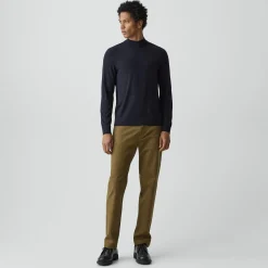 Mock Neck Sweater in Regal Wool