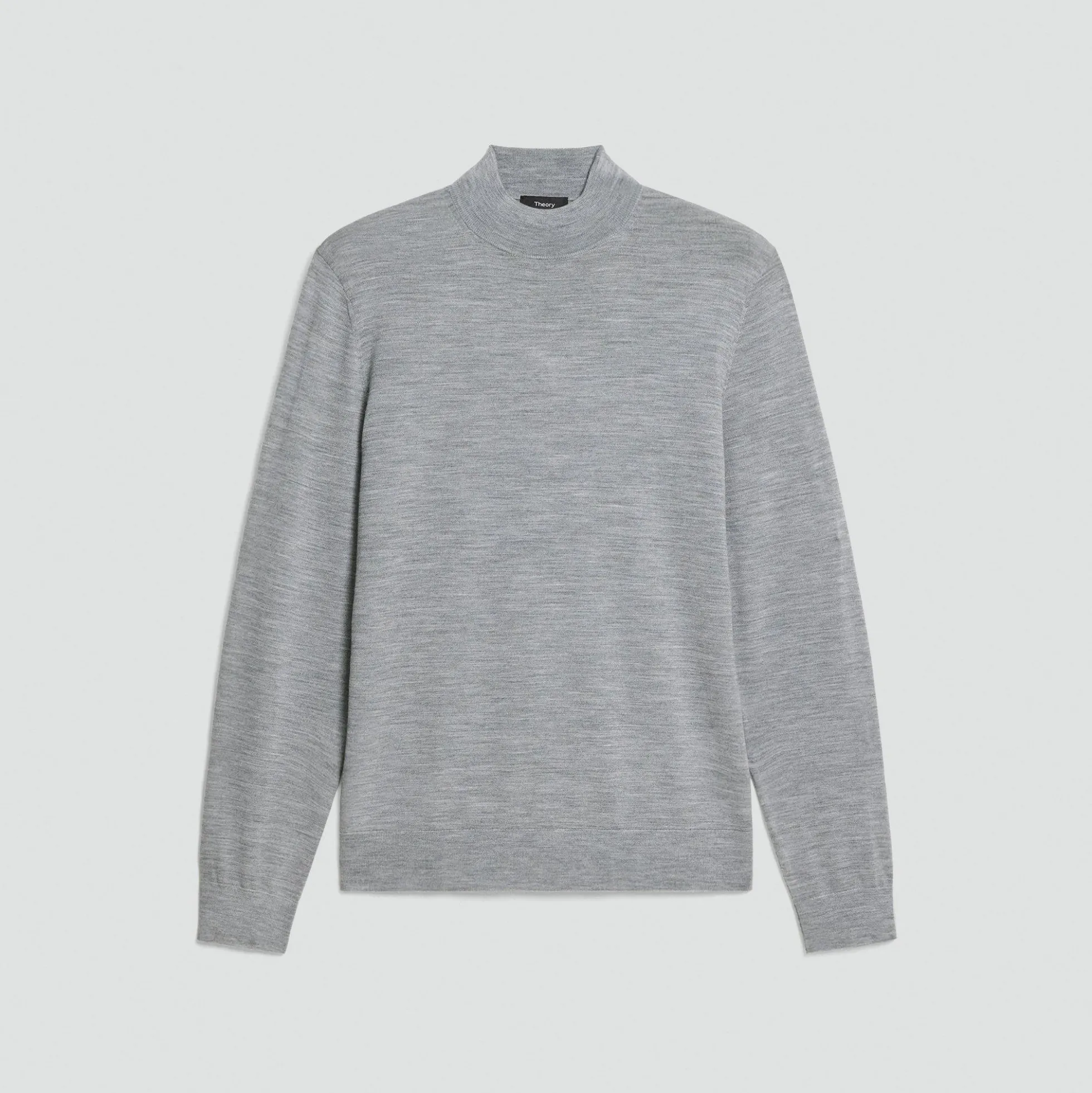 Mock Neck Sweater in Regal Wool