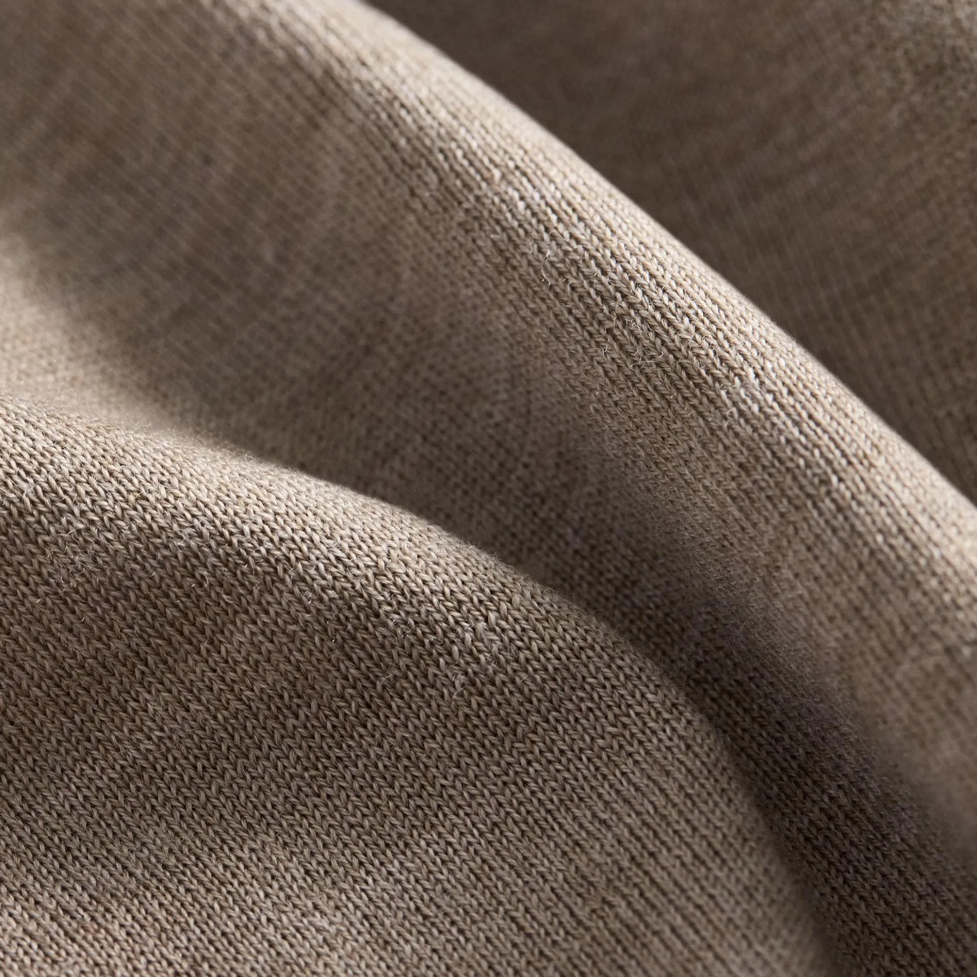 Mock Neck Sweater in Regal Wool