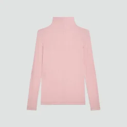 Mock Neck Top in Lounge Rib