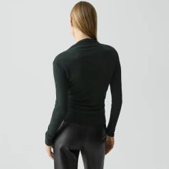 Mock Neck Top in Soft Rib