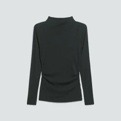 Mock Neck Top in Soft Rib