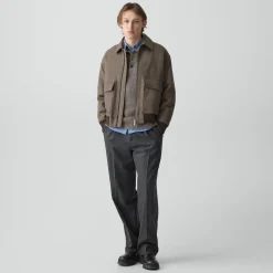 Modern Aviator Jacket in Dapper Wool