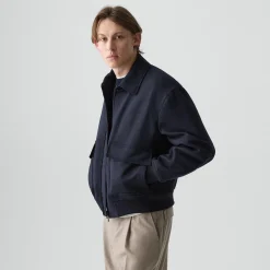 Modern Aviator Jacket in Dapper Wool