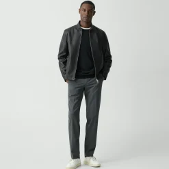 Morvek Zip Jacket in Leather