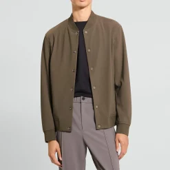 Murphy Bomber Jacket in Precision Ponte