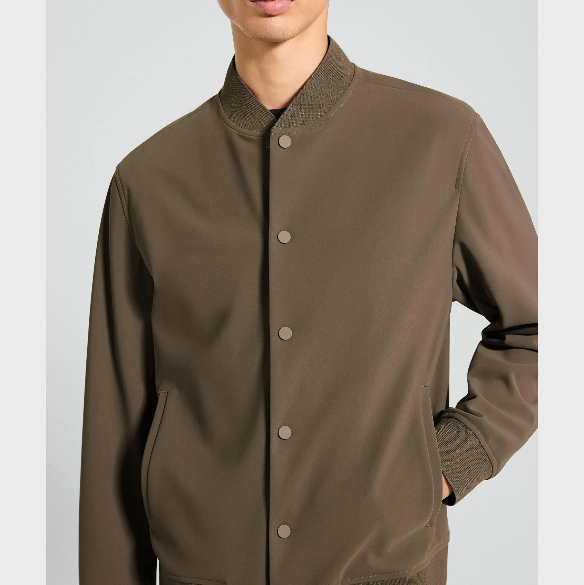 Murphy Bomber Jacket in Precision Ponte