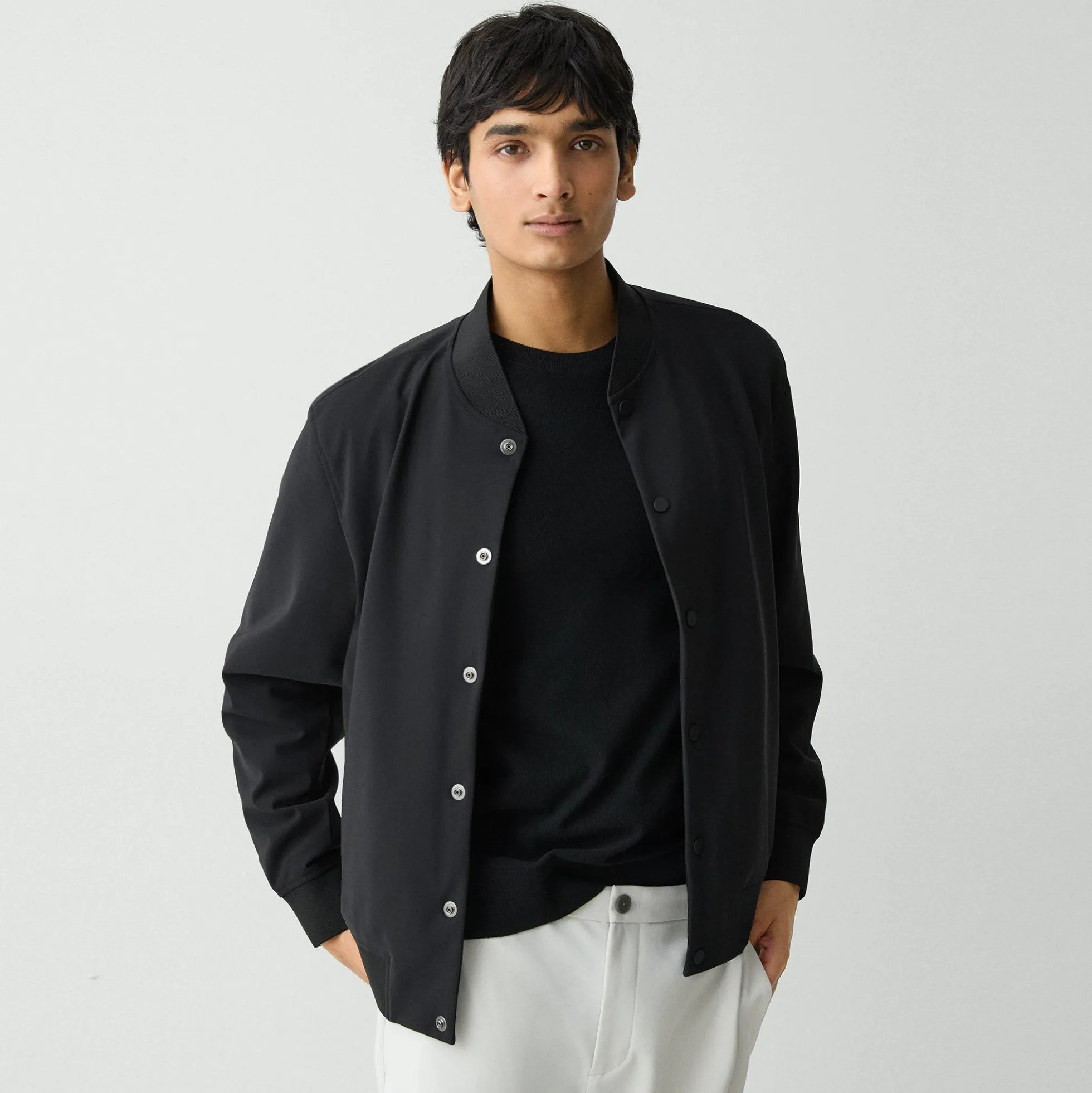 Murphy Bomber Jacket in Precision Ponte