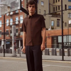Noll Short-Sleeve Shirt in Kelso Nylon