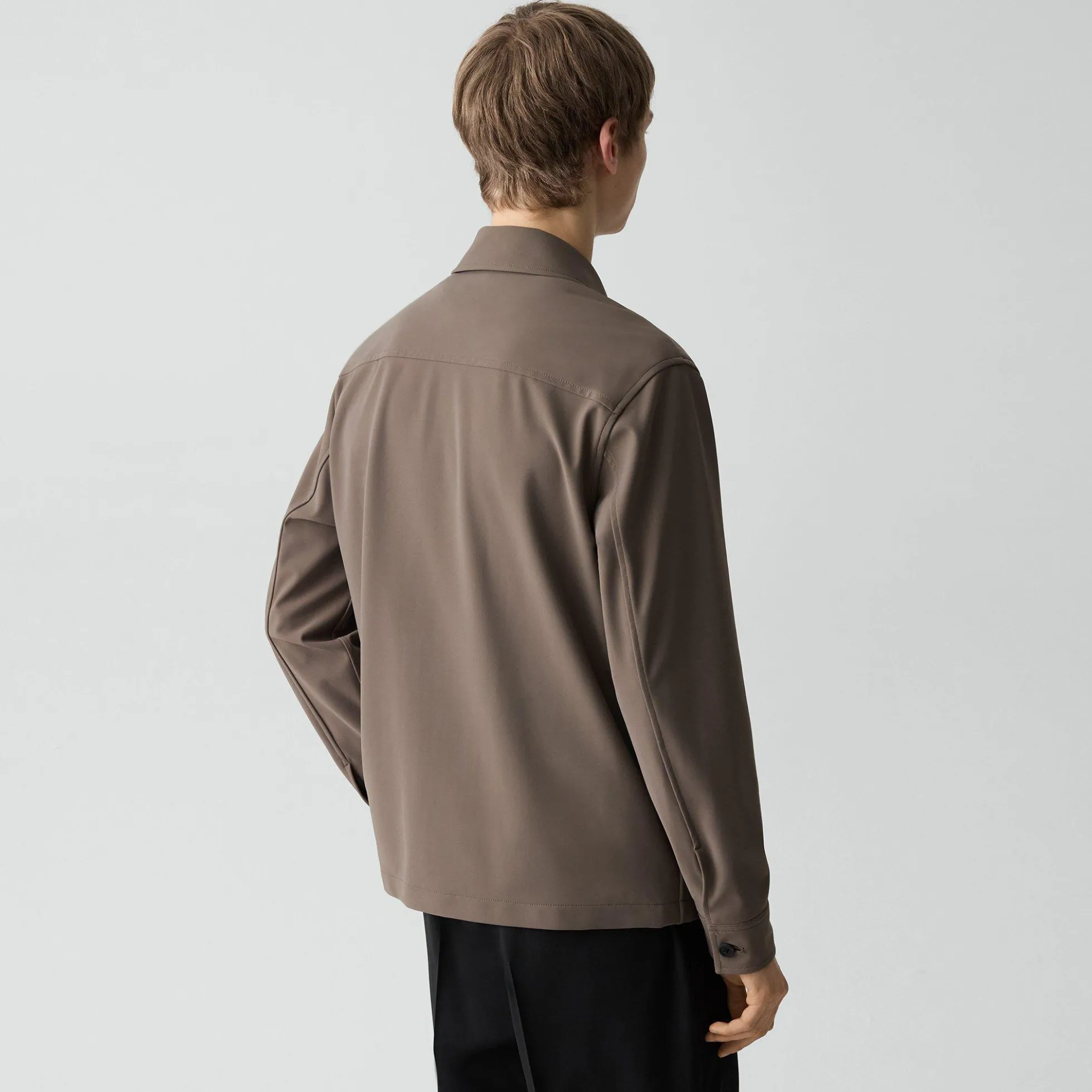 Overshirt in Precision Ponte
