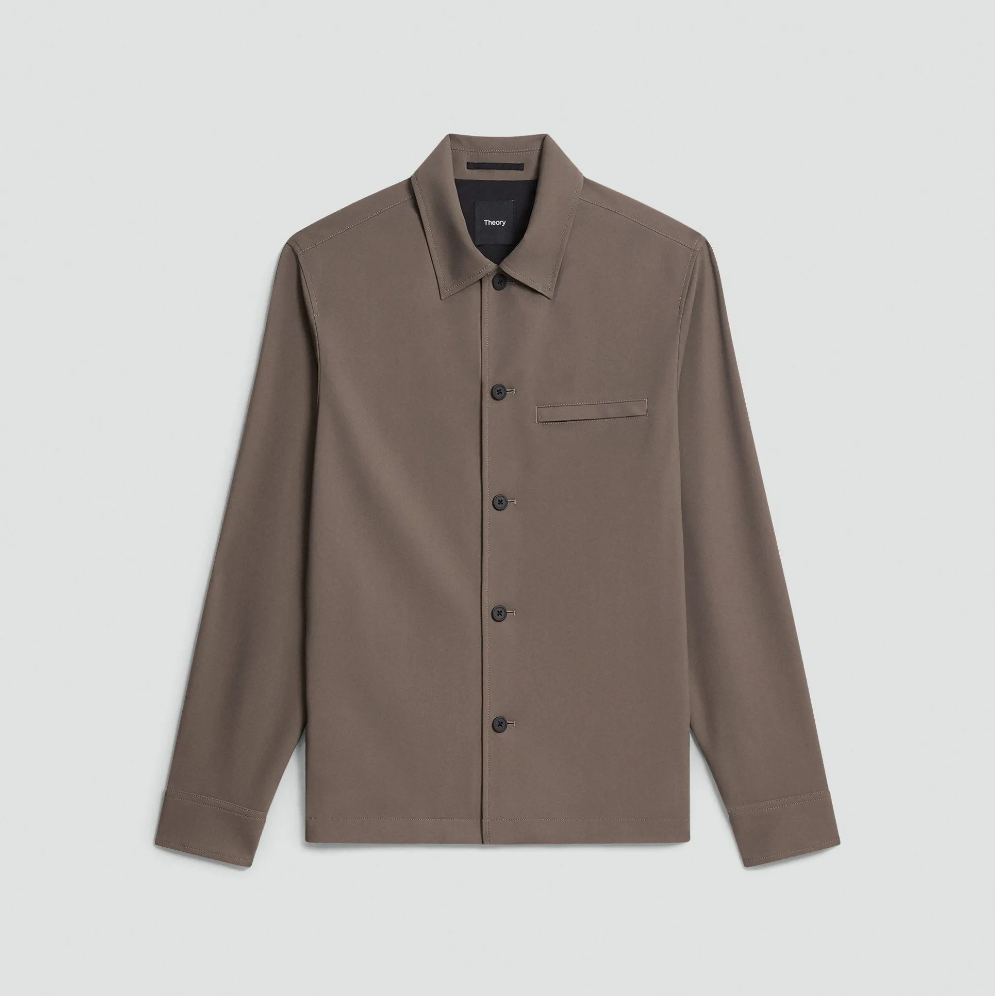 Overshirt in Precision Ponte