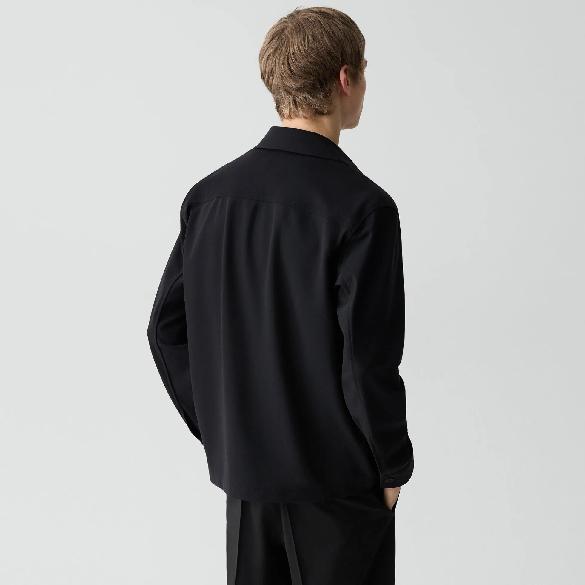 Overshirt in Precision Ponte