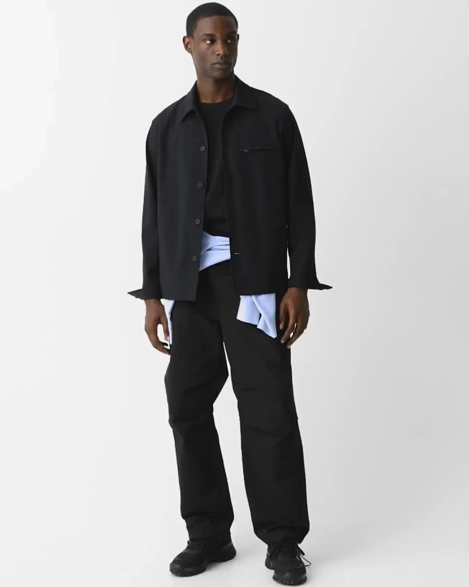 Overshirt in Precision Ponte