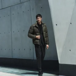 Parachute Puffer Jacket in Motion Down