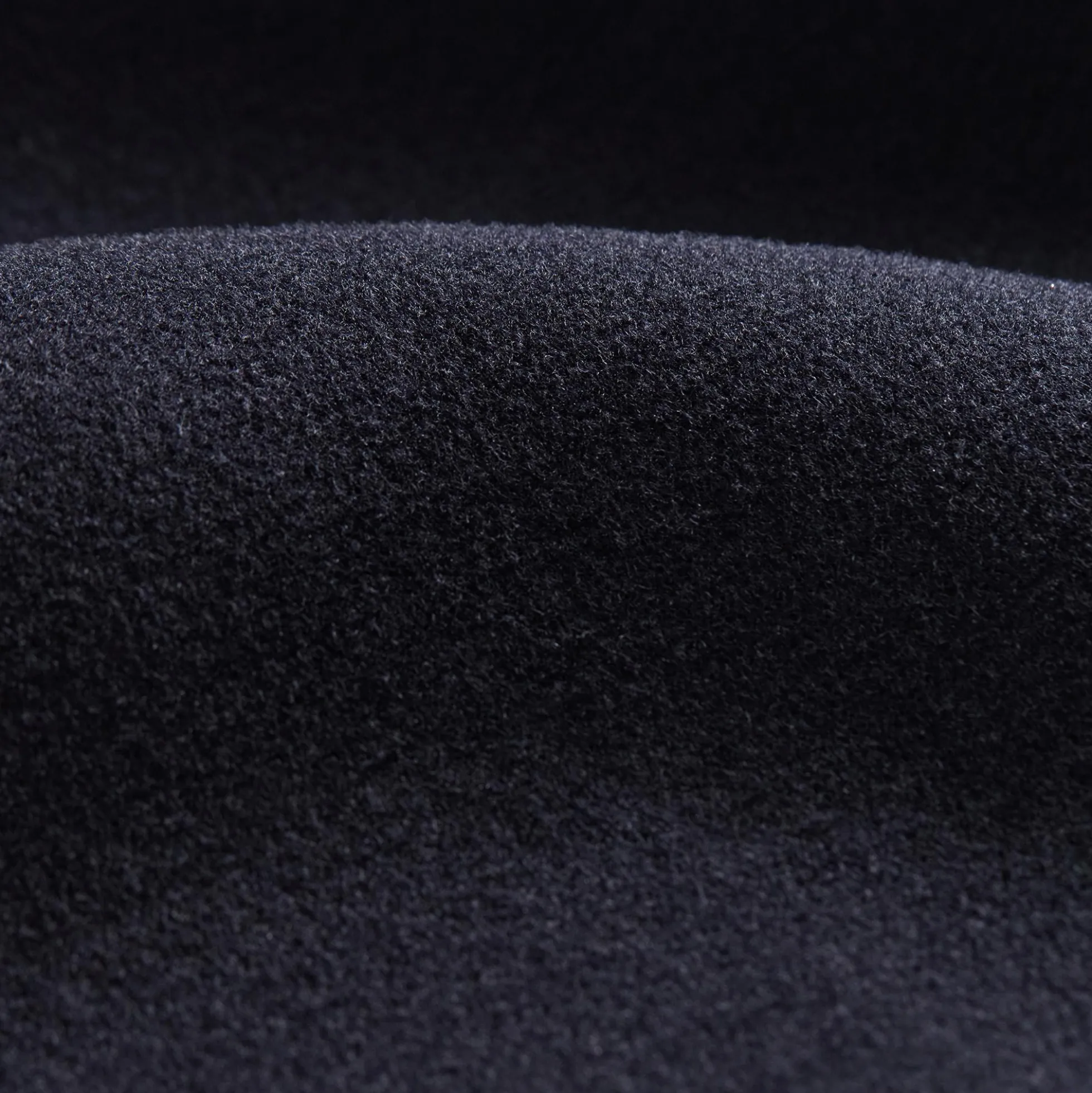 Peacoat in Plush Melton