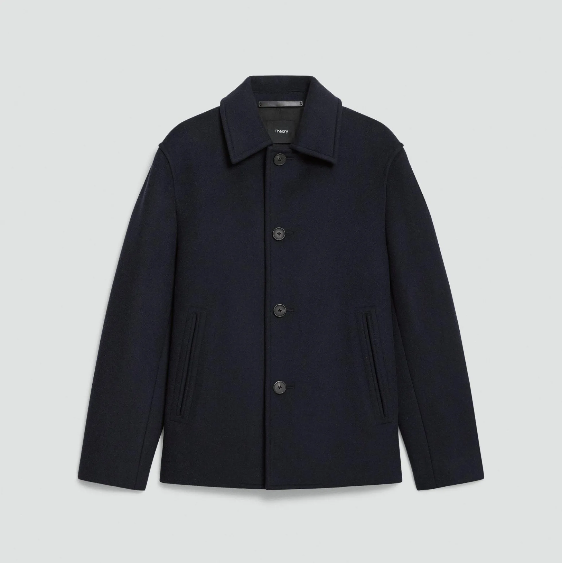 Peacoat in Plush Melton
