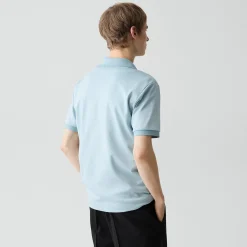 Polo Shirt in Cotton-Blend Jacquard