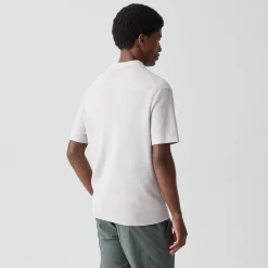 Polo Shirt in Silk-Cotton