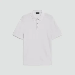 Polo Shirt in Silk-Cotton