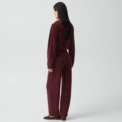 Pull-On Pant in Felted Wool Cashmere