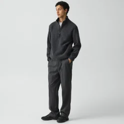 Quarter-Zip Sweatshirt in Dynamic Wool