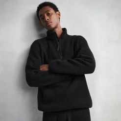 Quarter-Zip Sweatshirt in Dynamic Wool