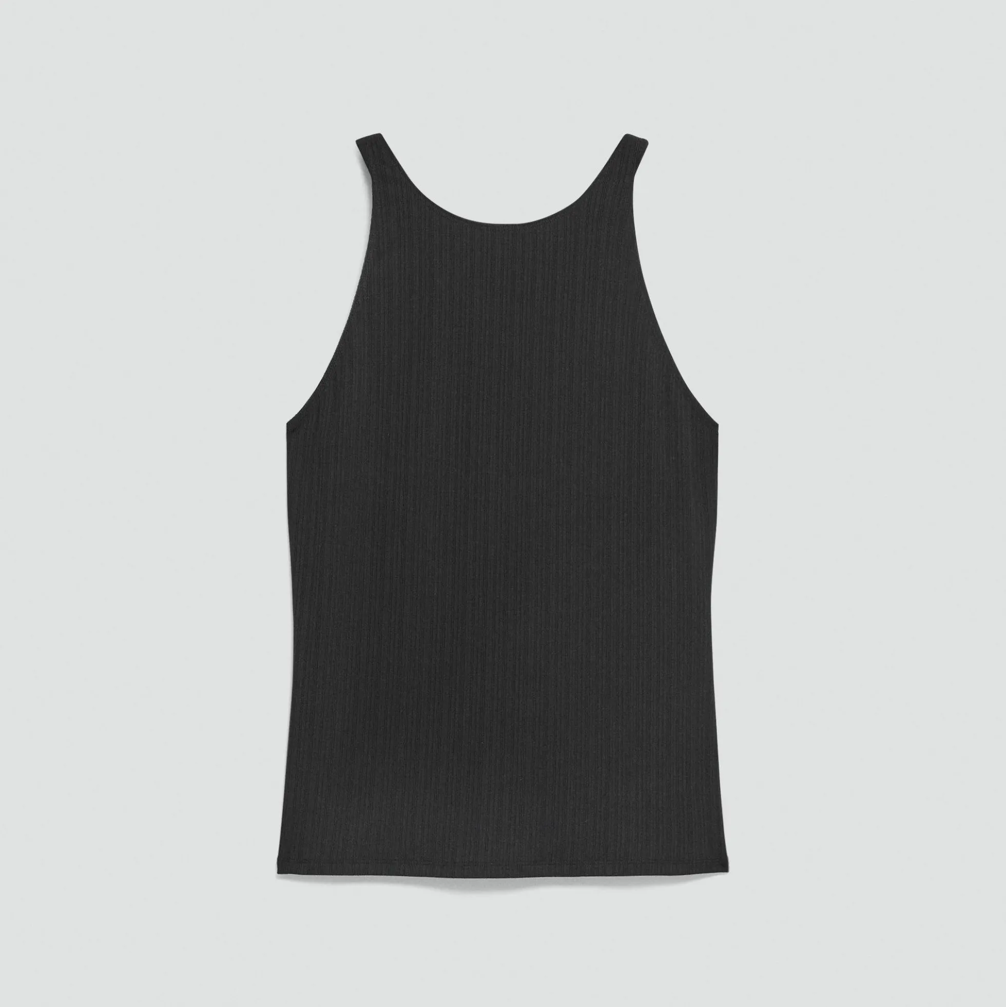 Racerback Tank Top in Stretch Rib