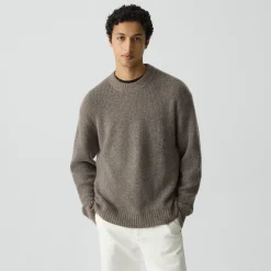 Relaxed Crewneck Sweater in Astor Wool