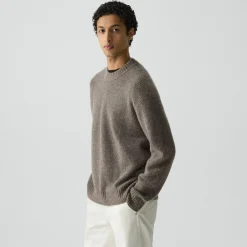 Relaxed Crewneck Sweater in Astor Wool