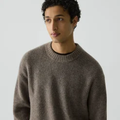Relaxed Crewneck Sweater in Astor Wool