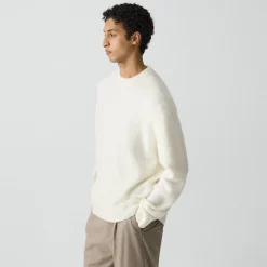Relaxed Crewneck Sweater in Astor Wool