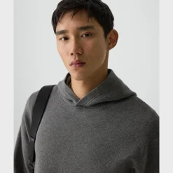 Relaxed Hoodie in Light Bilen