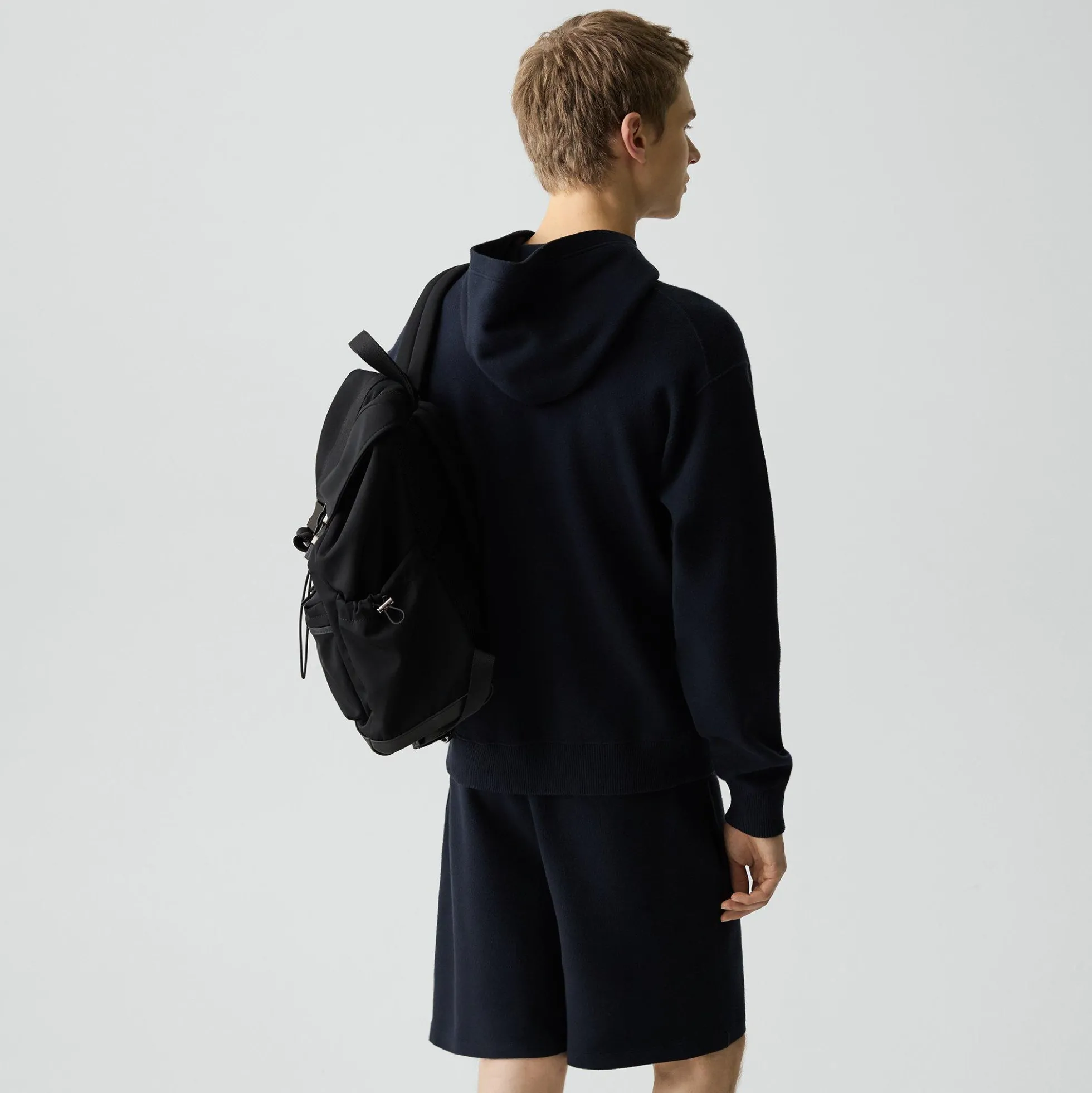 Relaxed Hoodie in Light Bilen