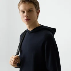 Relaxed Hoodie in Light Bilen