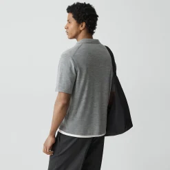 Relaxed Polo Shirt in Regal Wool