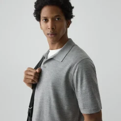 Relaxed Polo Shirt in Regal Wool