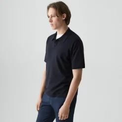 Relaxed Polo Shirt in Regal Wool