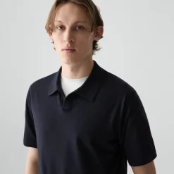 Relaxed Polo Shirt in Regal Wool