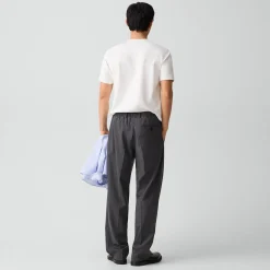 Relaxed Pull-On Pant in Stretch Wool