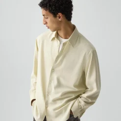 Relaxed Shirt in Leaf Twill