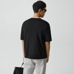 Relaxed Sweater Tee in Regal Wool